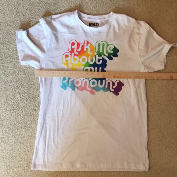 🏳️‍🌈  LGTBQ Pride Embrace Your Pronoun. DEI NWOT - Picture 4 of 8